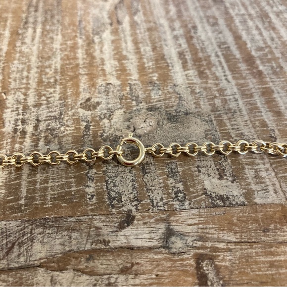 1972 Avon Fashion Accents Purple Pendant with Gold Tone Necklace 30” - Picture 7 of 12